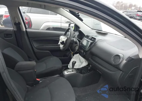 2021 Mitsubishi Mirage G4 Carbonite Edition/Es/Le из США, поврежденный, VIN ML32FUFJ2MHF07204